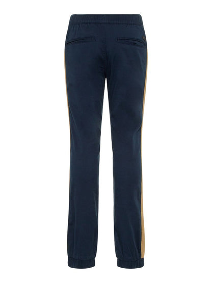 pantalone b.no cotone con molla in vita e alla caviglia mod. romeo