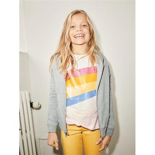 name t-shirt m/m b.na con stampa sul davanti mod.nkffrederikke