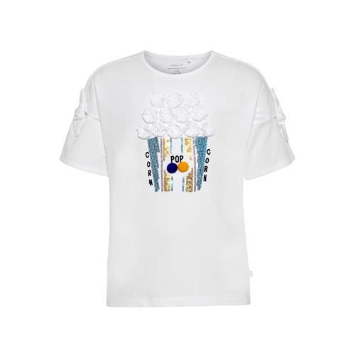 name it  t-shirt giro collo b.na mod. jeva