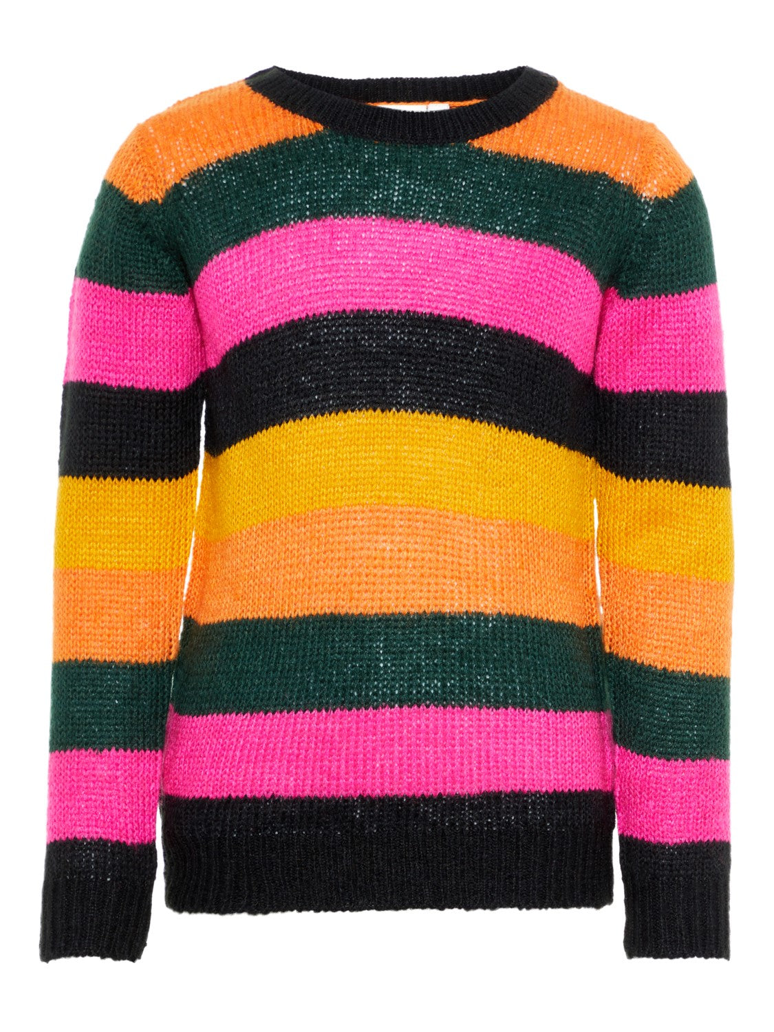 name it maglia giro collo a righe mod nemeta