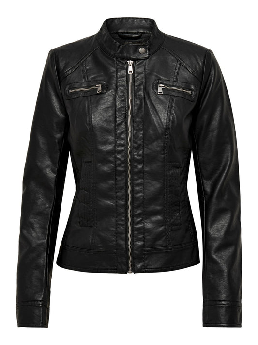 only giubbino donna in pelle mod. bandit