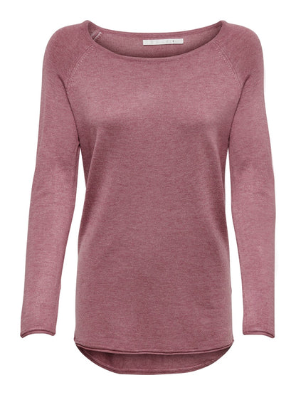Only maglia leggera giro collo modello mila lacy l/s