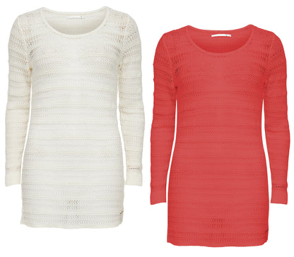 Only maglia in cotone traforata modello LIA