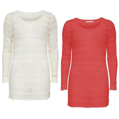 Only maglia in cotone traforata modello LIA