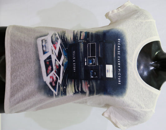 T-shirt mezza manica con stampa mod Milla