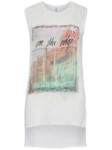 Only t-shirt max senza manica mod. Look