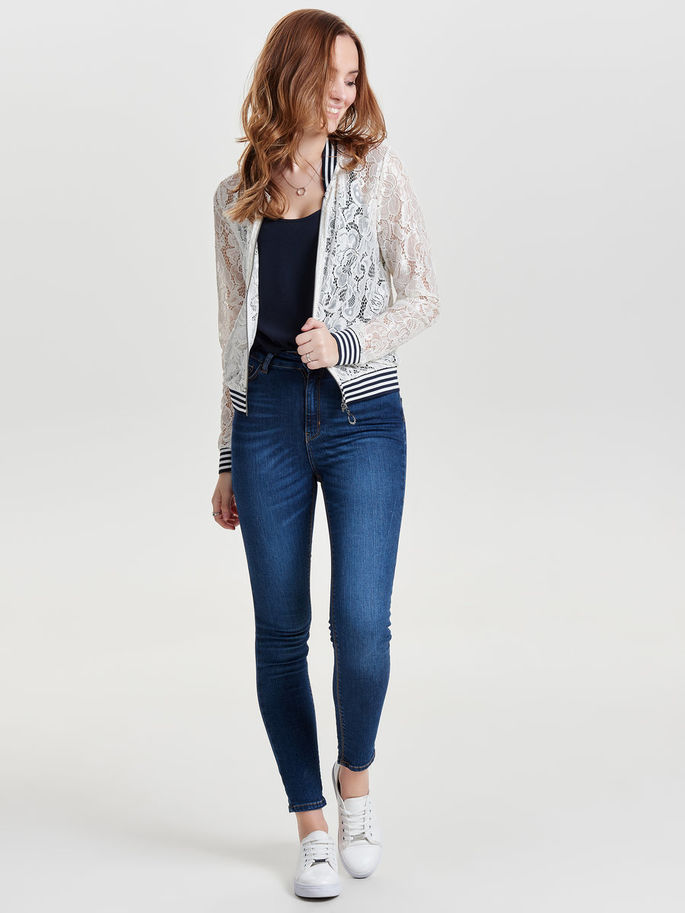 Only felpa zip lunga mod. Gwen