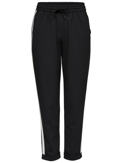 Pantalone donna con culisse e banda laterale modello Roma