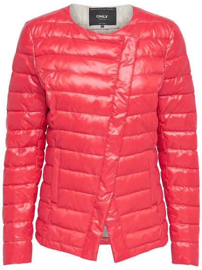 only Piumino leggero con lampo abloquo modello Cross cathy