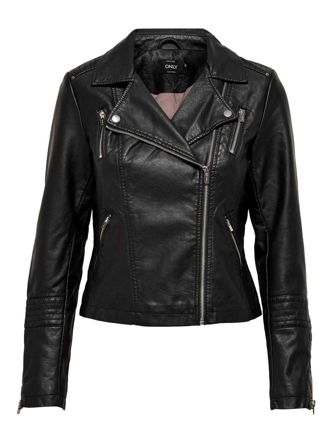 Only Giubbino il pelle sintetica onlgemma faux leather biker otw noos