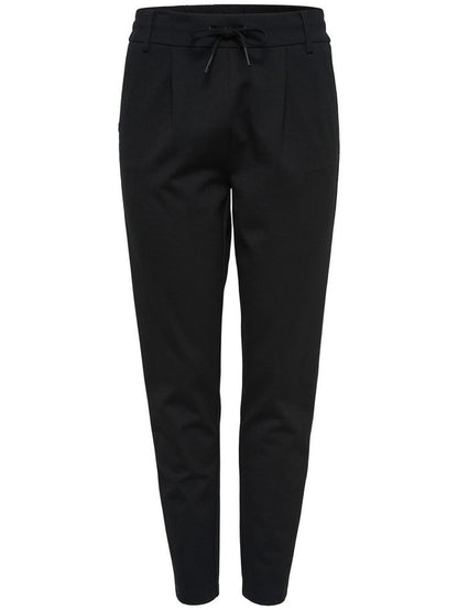 Only pantalone con banda laterale nero verde modello poptrash