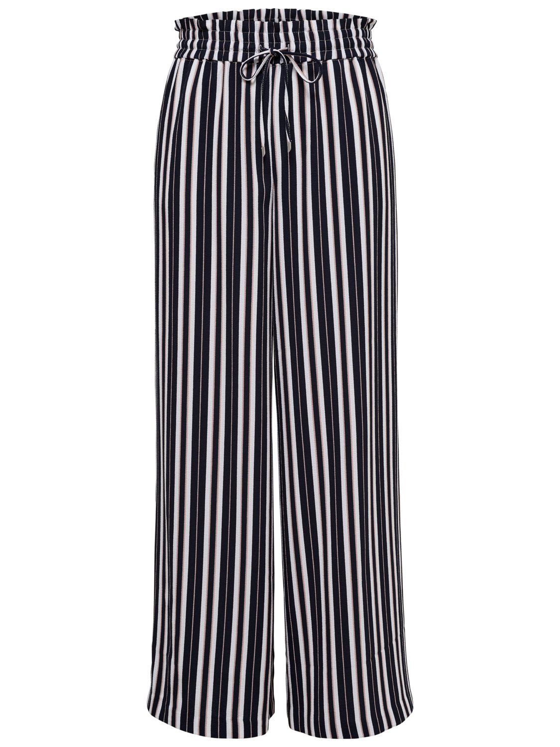 only pantalone largo morbido  gessato mod. onlpiper