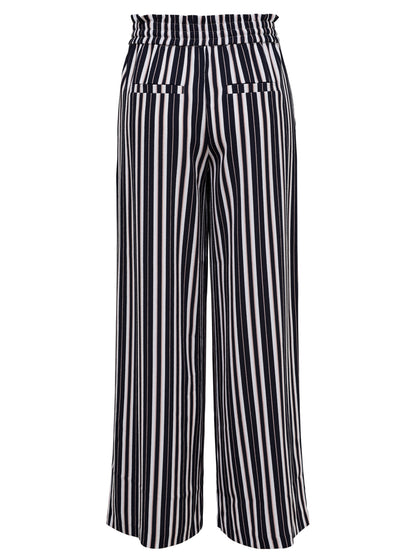 only pantalone largo morbido  gessato mod. onlpiper