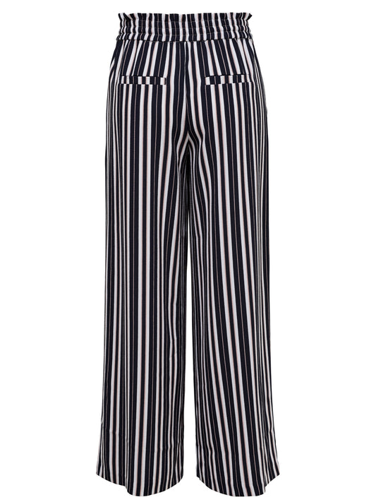 only pantalone largo morbido  gessato mod. onlpiper