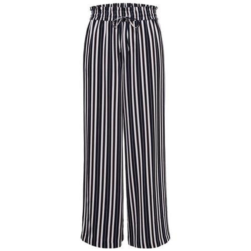 only pantalone largo morbido  gessato mod. onlpiper