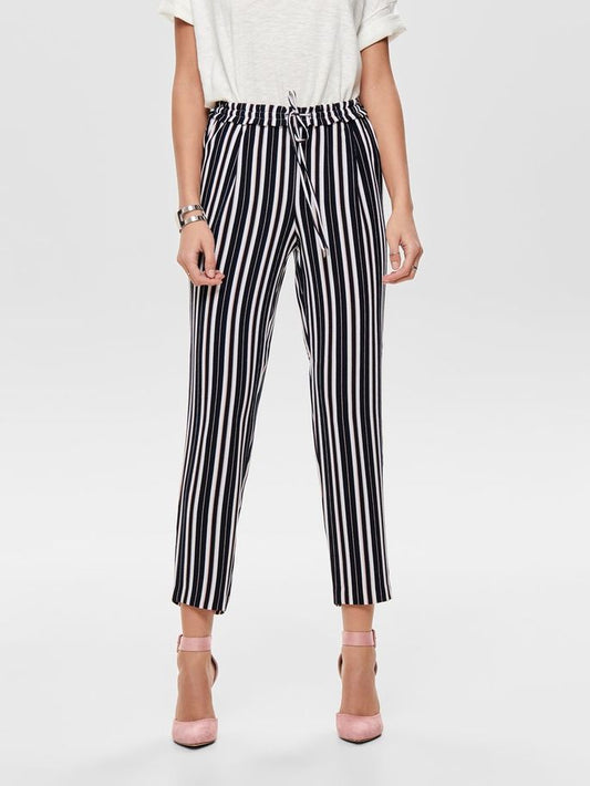 only pantalone morbido  gessato mod. onlpiper