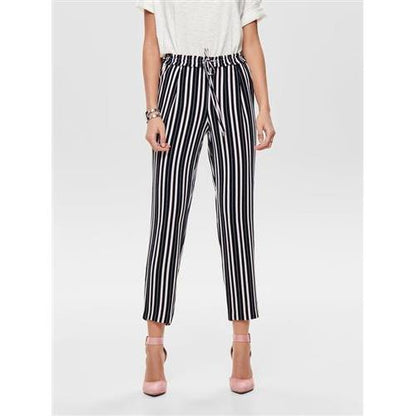 only pantalone morbido  gessato mod. onlpiper