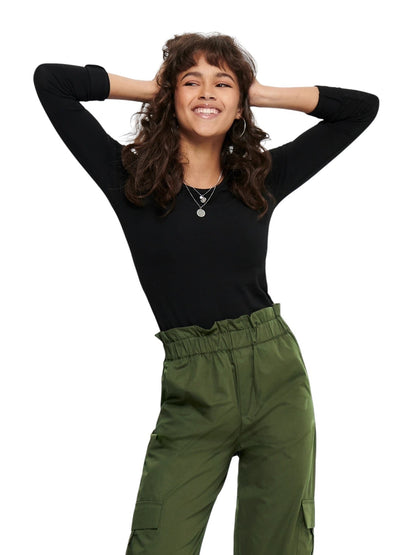 ONLY T-shirt manica lunga onllive love l/s oneck top noos
