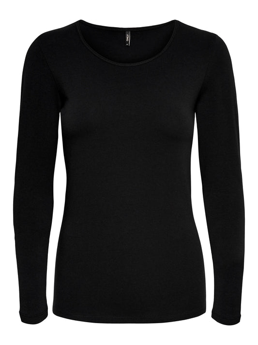 ONLY T-shirt manica lunga onllive love l/s oneck top noos