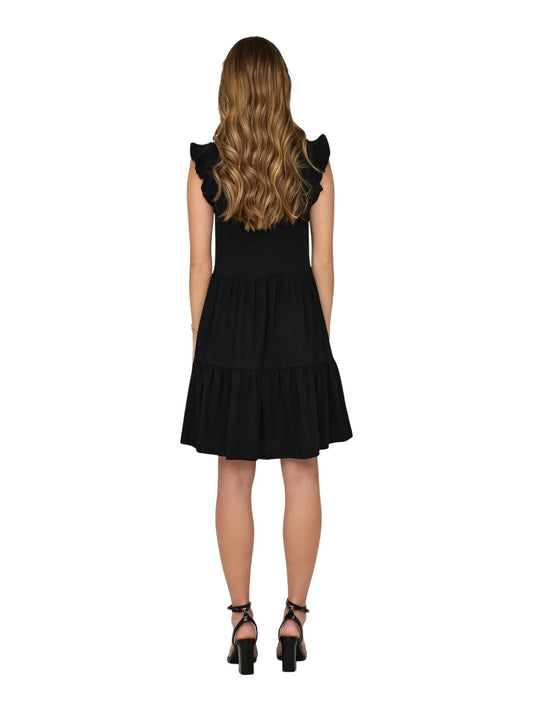 Only abito onlvibe life s/l shirt long dress wvn