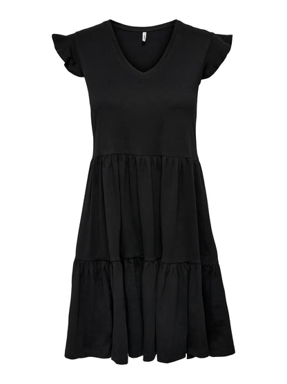 Only abito onlvibe life s/l shirt long dress wvn