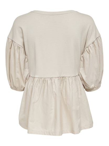onllatoya life s/s short mix top jrs