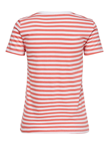 Only t-shirt giro collo onlkita life reg s/s cactus