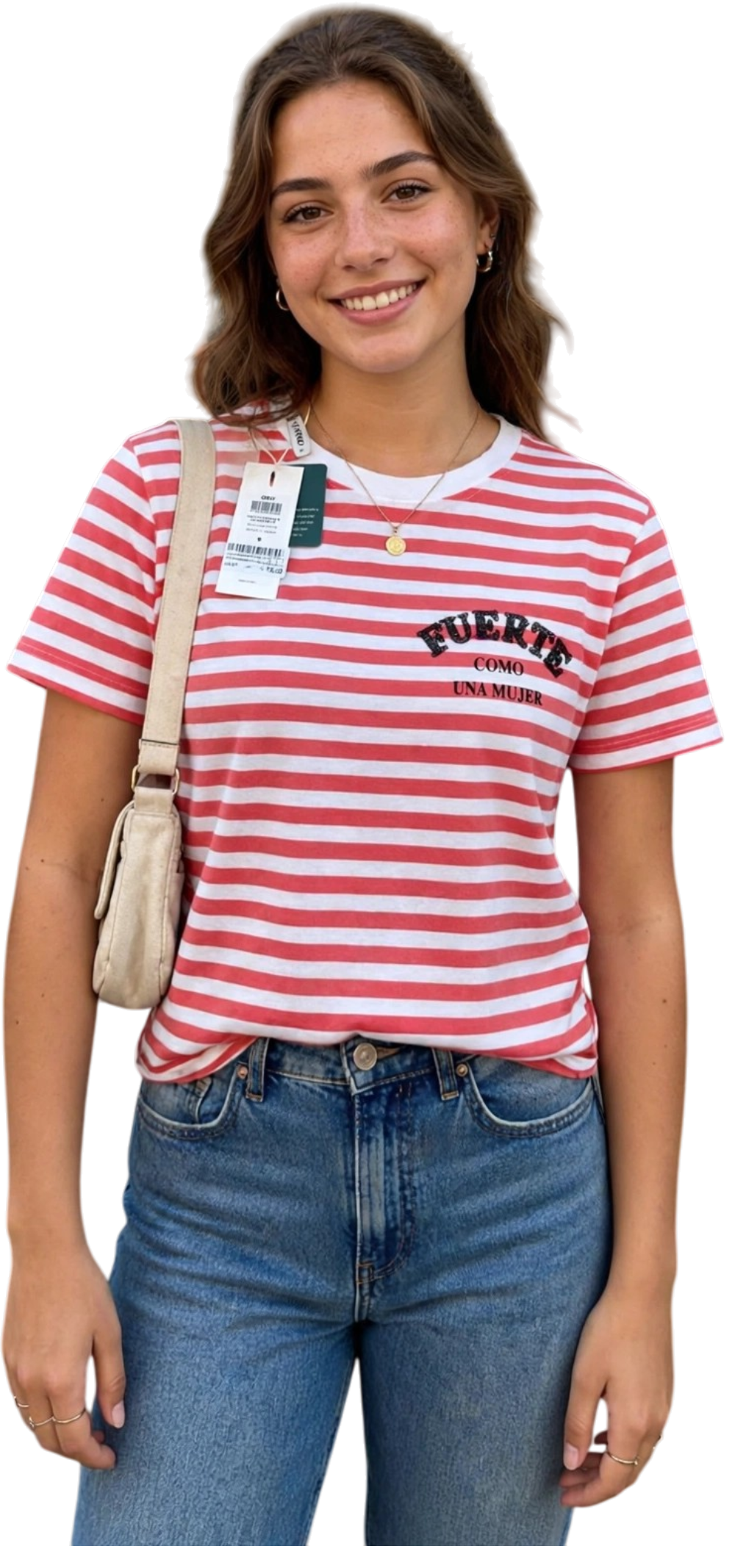 Only t-shirt giro collo onlkita life reg s/s cactus