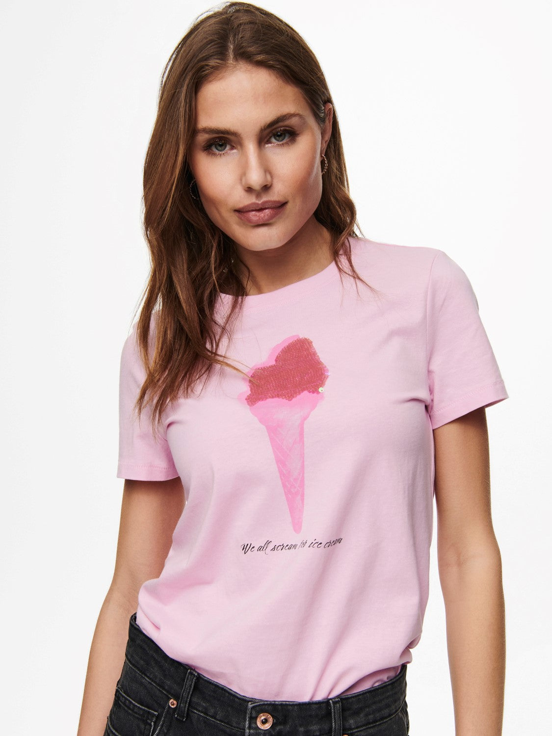ONLY onlkita life reg s/s seq top