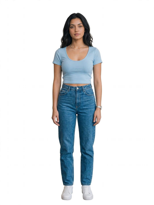 ONLY T-SHIRT CROP onlpure s/s short top