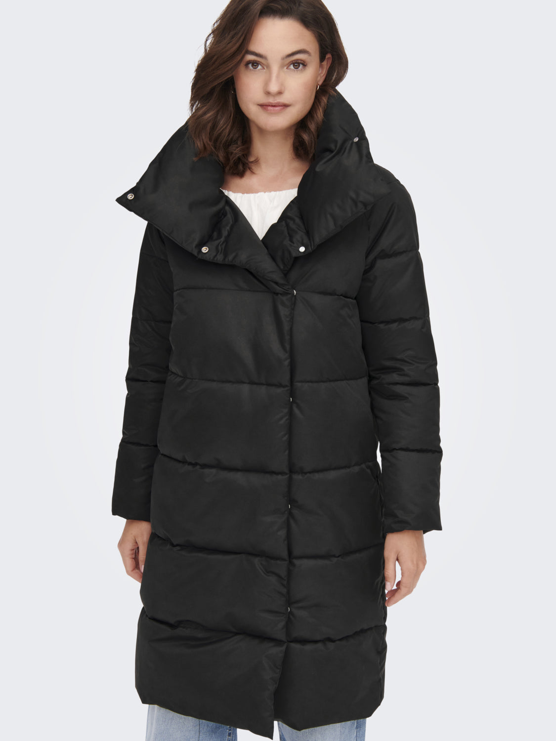 Only piumino sintetico donna onlnewjune long puffer cs otw