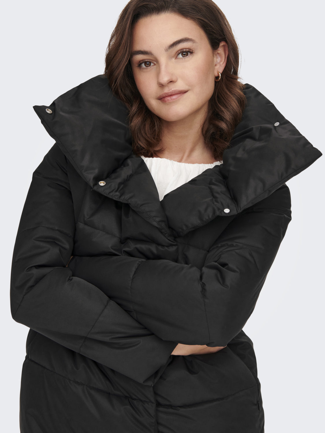 Only piumino sintetico donna onlnewjune long puffer cs otw
