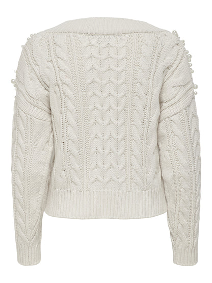 Only maglione donna valenzia pullover con perle