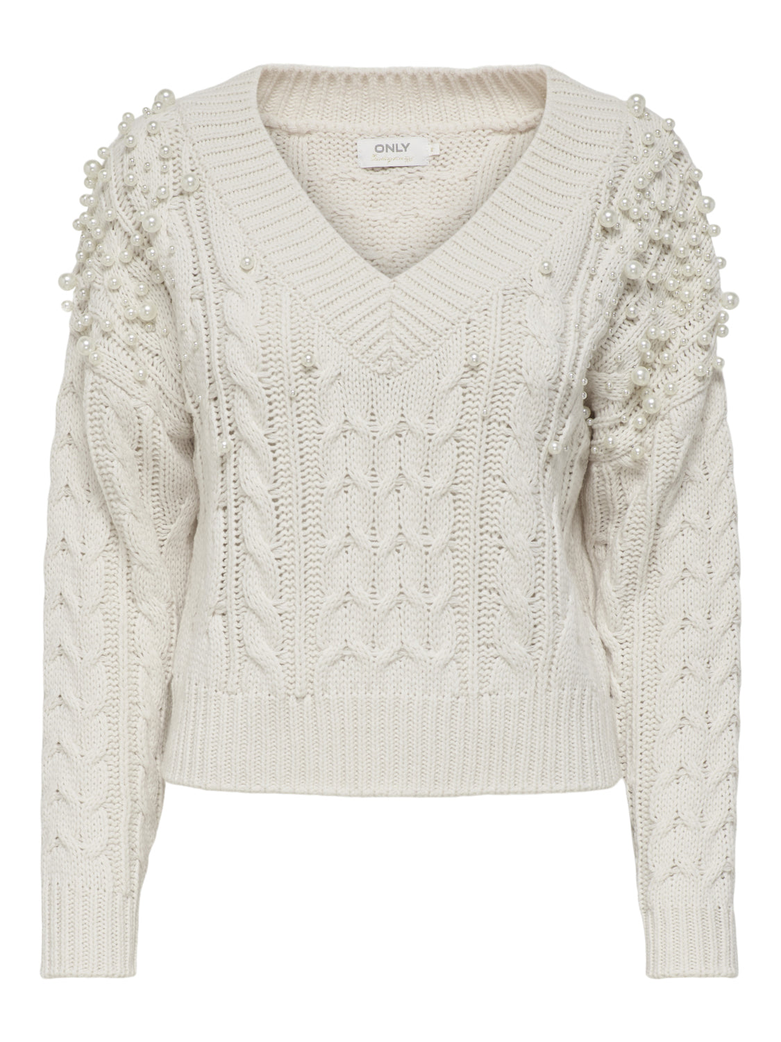 Only maglione donna valenzia pullover con perle