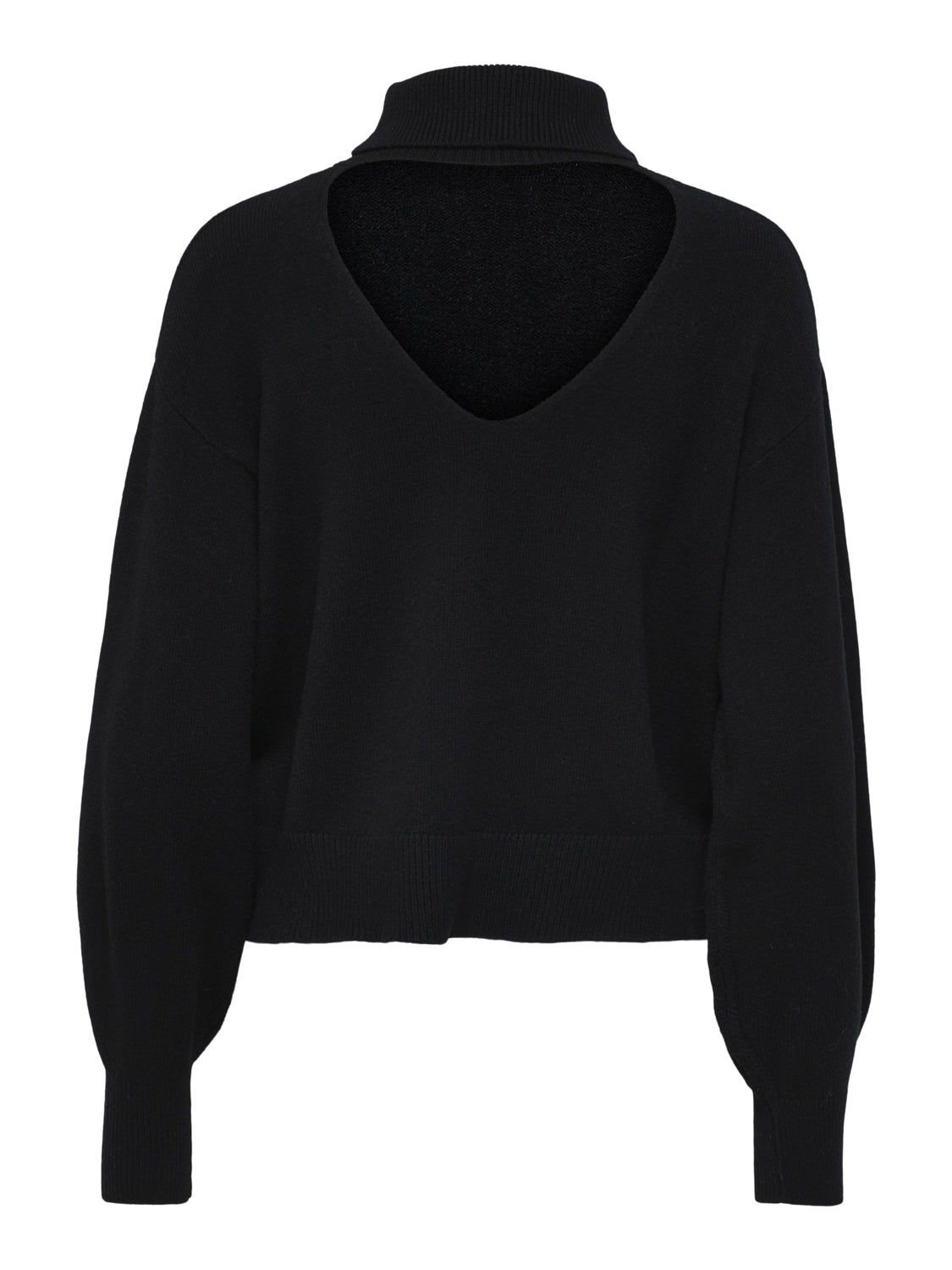 Only dolcevita donna con colo a V nanna pullover