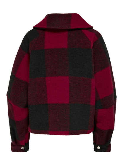 Only giubbino in panno brooklin crop