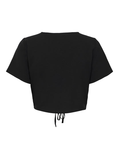 Only onlnova lux s/s ruching top