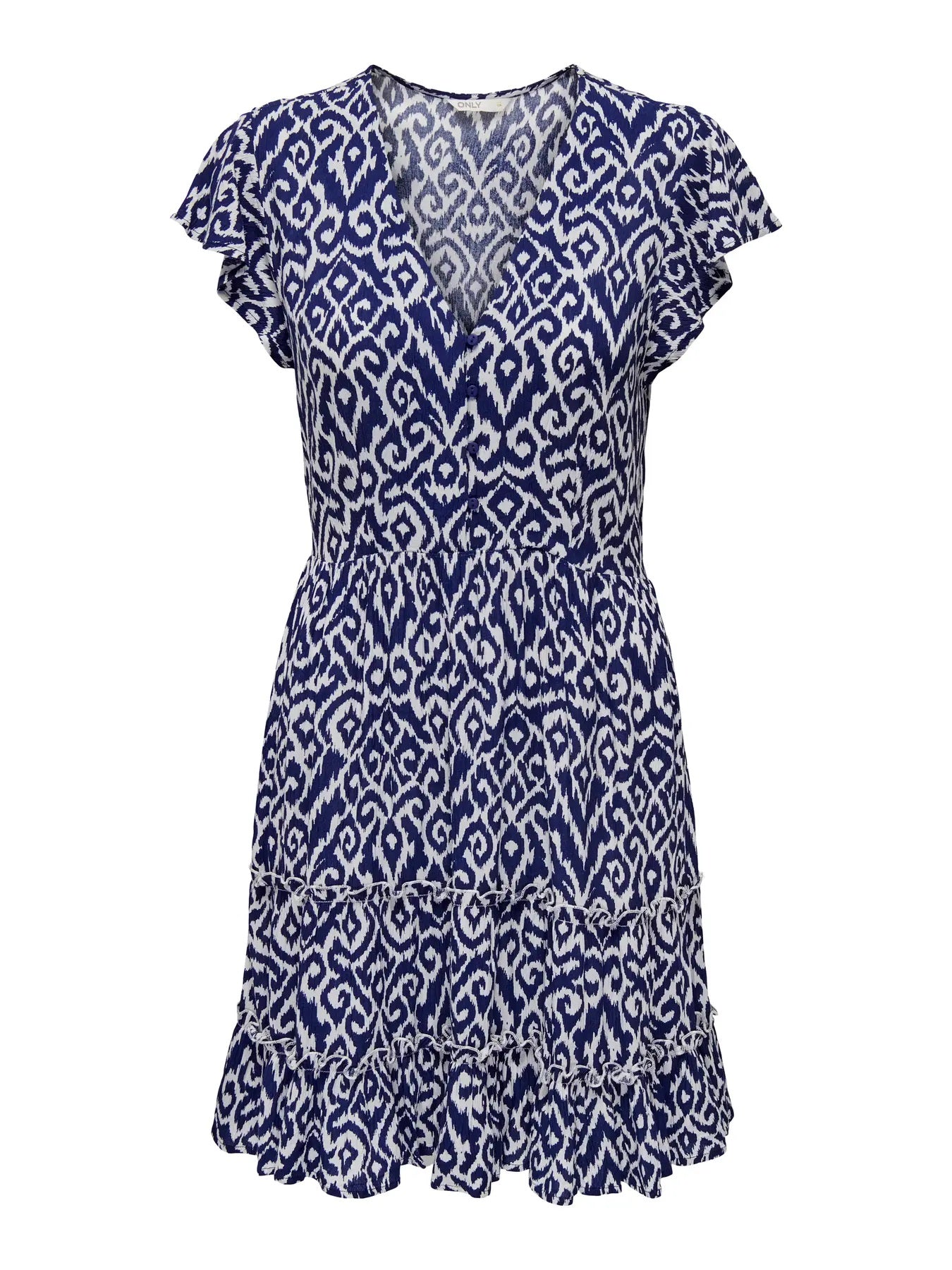 Only abito onlvibe life s/l shirt long dress wvn