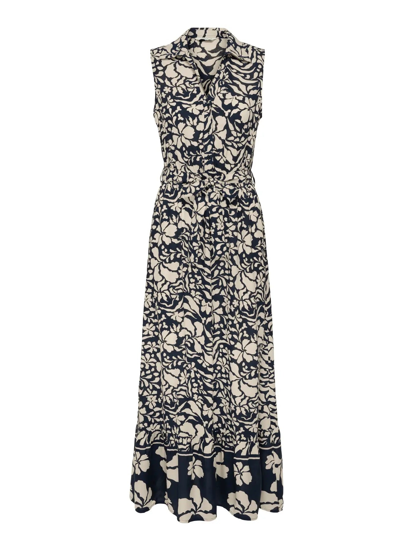 Only abito onlvibe life s/l shirt long dress wvn