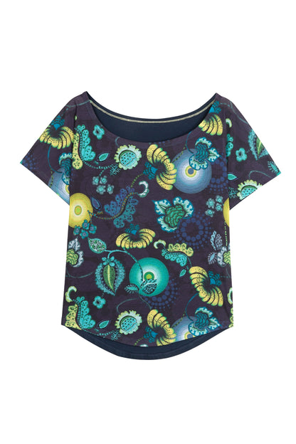 Desigual t-shirt manaca corta tinta unita over