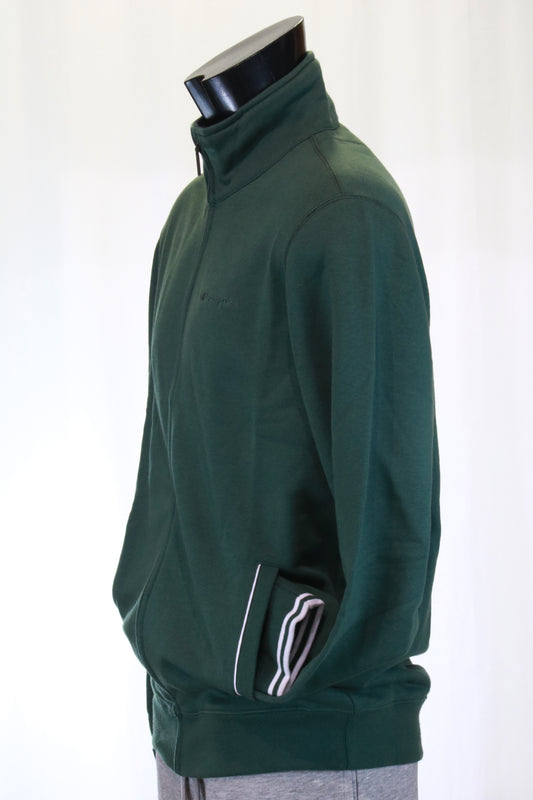 Champion felpa zip lunga con polsini in contrasto