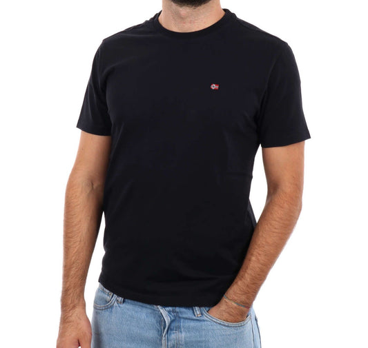 Napapijri t-shirt mezza manica con logo salis ss sum