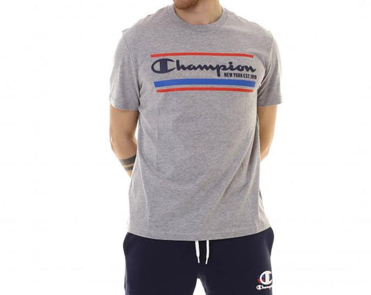 champion t-shirt con stampa grande