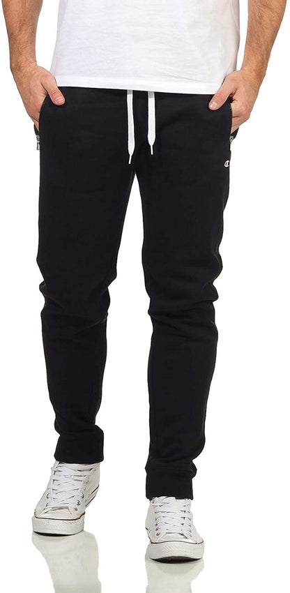 Champion m - legacy pantalone regular con polsino e lampo