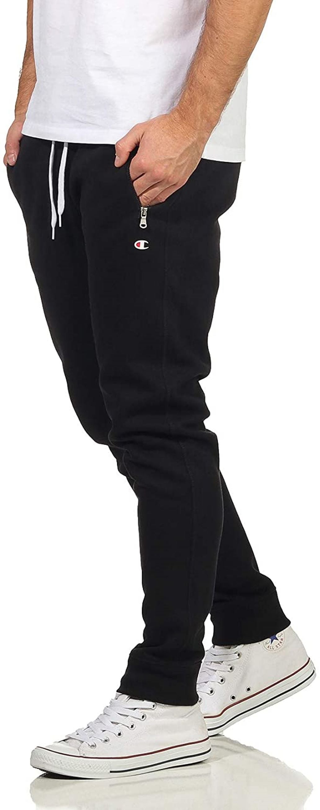 Champion m - legacy pantalone regular con polsino e lampo