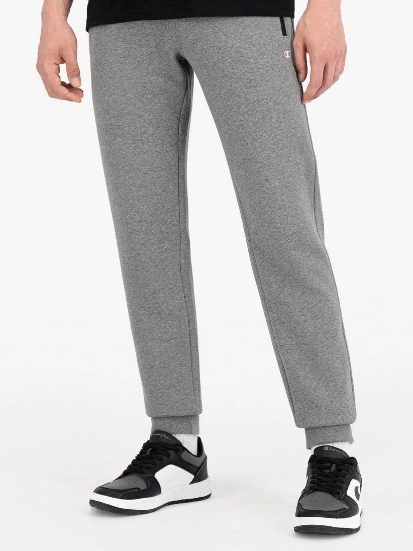 Champion m - legacy pantalone regular con polsino e lampo