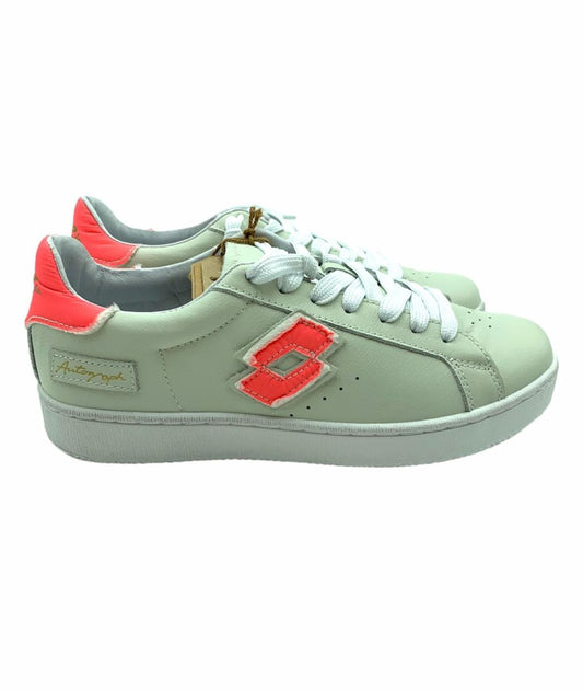 Lotto legenda scarpa in pelle W autograph fluo
