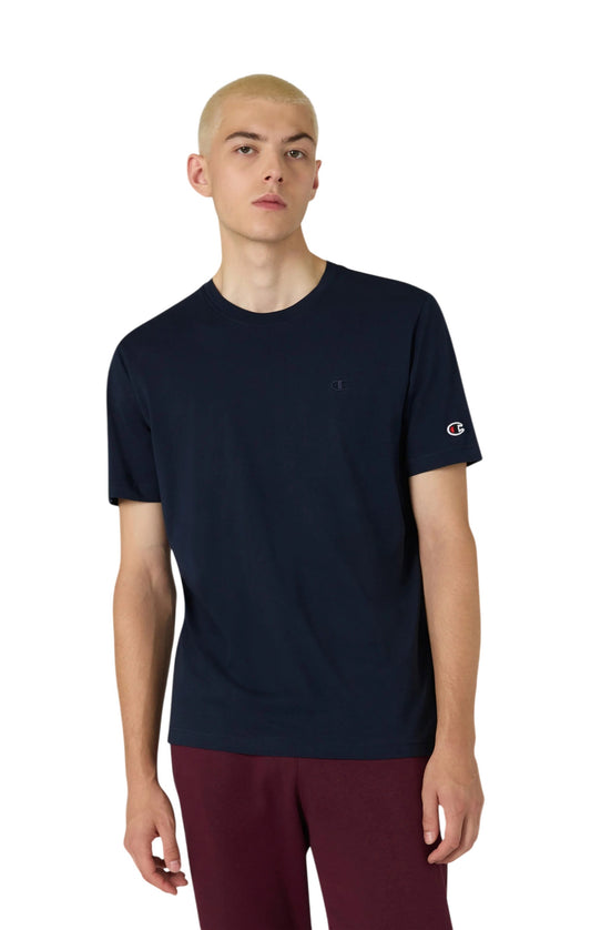 Champion t-shirt giro collo logo piccolo