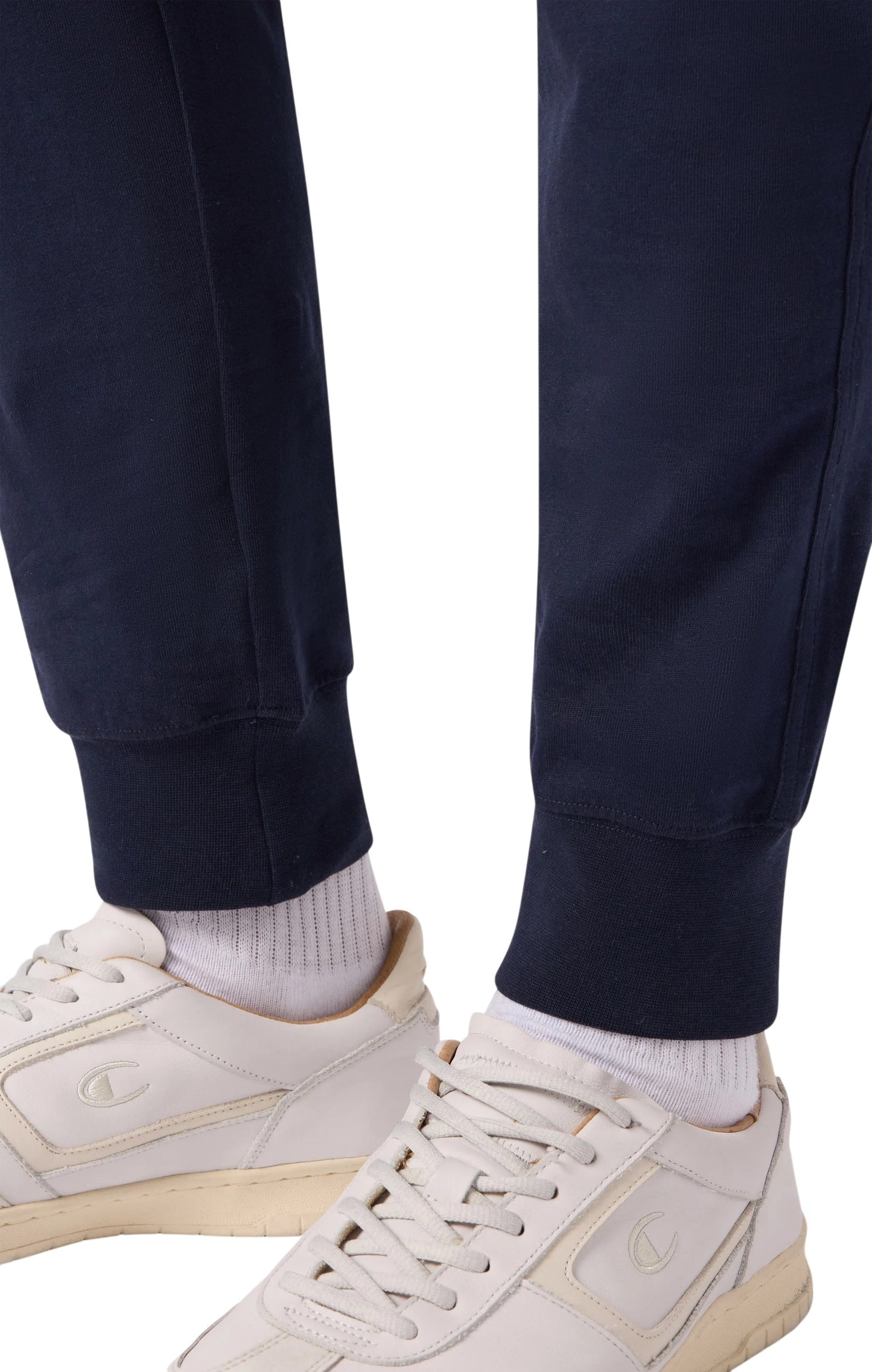 Champion pantalone uomo in jersy di cotone con polsino