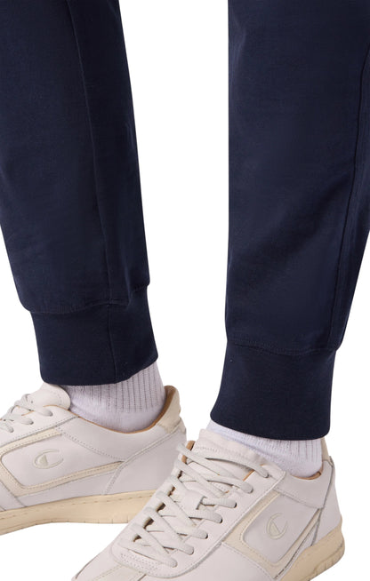Champion pantalone uomo in jersy di cotone con polsino